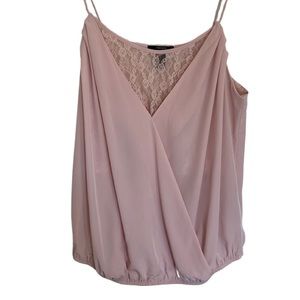 DateNight// H&M | Lace V Neck Tank Top